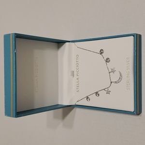 🆕️ Sterling Silver Moon & Stars Necklace